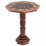 Кофейный стол из натуральных камней Лемезит и Яшма Natural Stone Tables варинант исполнения - 19 | Loft Concept в Костроме