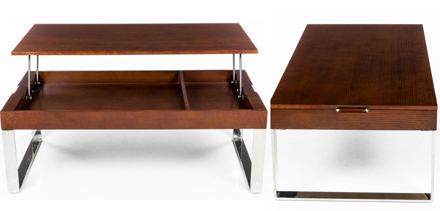 Кофейный стол Annecy Coffee Table brown Кофейный стол Annecy Coffee Table brown - Loft-Concept в Костроме