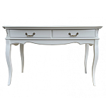 Консоль белого цвета из массива бука в стиле прованс White Provence варинант исполнения - 2 | Loft Concept в Костроме