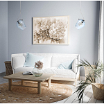 Подвесной светильник со стеклянном плафоном в форме бокала Kaleido варинант исполнения - 22 | Loft Concept в Костроме