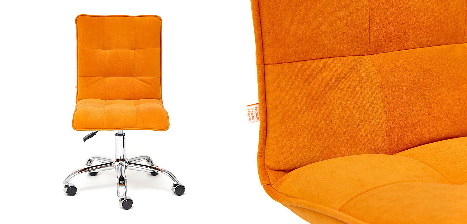 Кресло Deborah flock orange Кресло Deborah flock orange - Loft-Concept в Костроме