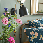 Бра с черным плафоном из металла Roomsy варинант исполнения - 5 | Loft Concept в Костроме