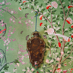 Обои ручная роспись Belvoir Pistachio варинант исполнения - 5 | Loft Concept в Костроме