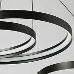 Люстра подвесная светодиодная в виде волнообразной ленты Ribbon Vortex варинант исполнения - 7 | Loft Concept в Костроме