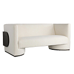 Дизайнерский Двухместный диван Florida Sofa  с элегантным деревянным декором  варинант исполнения - 1 | Loft Concept в Костроме