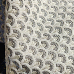 Мебельная ткань Жакард Чешуя бежевый цвет N 1050 варинант исполнения - 1 | Loft Concept в Костроме