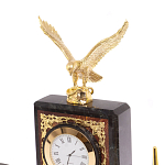 Настольный письменный набор из лемезита и змеевика с декором в виде Орла в подарочной упаковке Successful Leader варинант исполнения - 3 | Loft Concept в Костроме