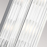  Бра для ванных комнат вертикальное с длинным прозрачным рифленым плафоном Feiss варинант исполнения - 3 | Loft Concept в Костроме