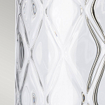 Настольная лампа с цилиндрическим абажуром и прозрачным стеклянным основанием Quintiesse варинант исполнения - 12 | Loft Concept в Костроме