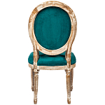 Стул из натурального бука зелёный с цветочным принтом Impressionism in Color варинант исполнения - 2 | Loft Concept в Костроме