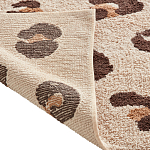 Ковер из хлопка с леопардовым принтом Soft Hugs варинант исполнения - 3 | Loft Concept в Костроме