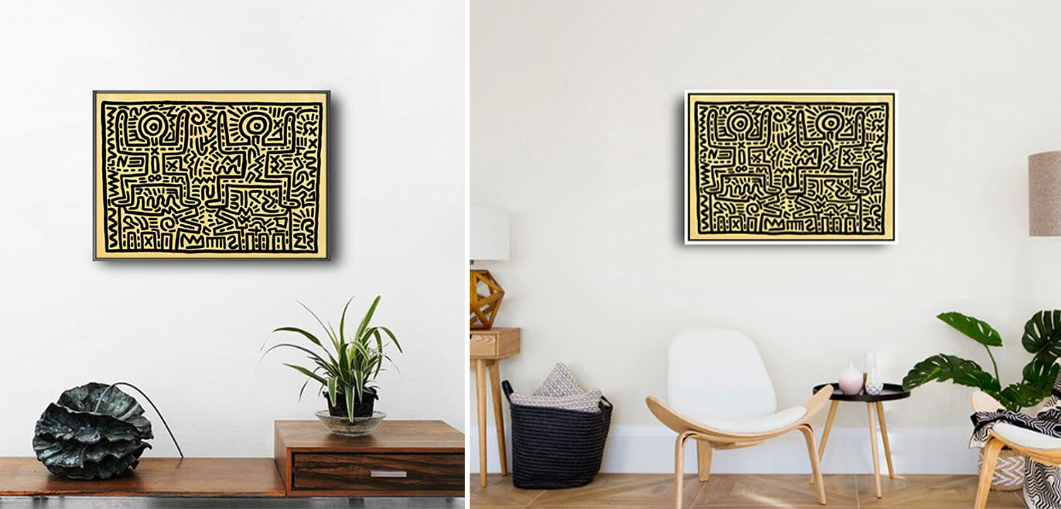 Постер Keith Haring 8 Постер Keith Haring 8 - Loft-Concept в Костроме