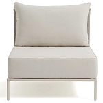 Уличное кресло Alaric Armchair Beige варинант исполнения - 2 | Loft Concept в Костроме