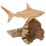 Статуэтка из дерева акула Animals of the World варинант исполнения - 2 | Loft Concept в Костроме