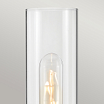 Бра для ванных комнат с прозрачным стеклянным плафоном в форме цилиндра Hinkley варинант исполнения - 16 | Loft Concept в Костроме