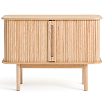 Длинный низкий буфет с 2-мя раздвижными дверцами Toinette Light Cupboard варинант исполнения - 8 | Loft Concept в Костроме