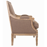 Кресло William Classical Armchair brown flax варинант исполнения - 1 | Loft Concept в Костроме