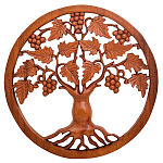 Панно из дерева Osier Panel With Trees варинант исполнения - 1 | Loft Concept в Костроме