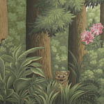 Обои ручная роспись Redwoods Colourway SC-281 on scenic paper варинант исполнения - 1 | Loft Concept в Костроме