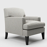 Мебельная ткань Шенилл серо-голубой цвет 142 см T4-47 варинант исполнения - 11 | Loft Concept в Костроме