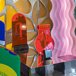 Настольное дизайнерское зеркало Poltronova Spera Mirror Photo Holder варинант исполнения - 9 | Loft Concept в Костроме