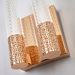 Бра с двумя плафонами Dew Drops Tube Duo Gold Wall Lamp варинант исполнения - 2 | Loft Concept в Костроме