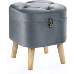 Пуф Leather with a snap варинант исполнения - 1 | Loft Concept в Костроме