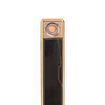 Зажигалка электронная с накладкой из натурального камня Соколиный глаз и с USB проводом для зарядки Stone Lighters варинант исполнения - 3 | Loft Concept в Костроме