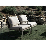 Дизайнерское уличное кресло на металлическом каркасе PHOENIX Armchair варинант исполнения - 13 | Loft Concept в Костроме