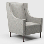 Мебельная ткань Шенилл серо-голубой цвет 142 см T4-47 варинант исполнения - 13 | Loft Concept в Костроме