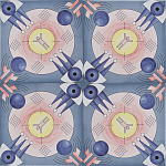 Плитка дизайнерская с узором Элемент варинант исполнения - 2 | Loft Concept в Костроме