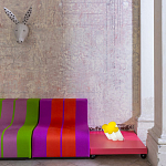 Дизайнерское кресло зеленое Poltronova Sofo Verosa Green Pink Armchair варинант исполнения - 4 | Loft Concept в Костроме