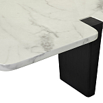 Стол журнальный низкий с фигурной столешницей Threshold варинант исполнения - 4 | Loft Concept в Костроме