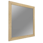Зеркало квадратное с классической деревянной рамой Harper Line варинант исполнения - 2 | Loft Concept в Костроме