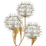Настольная лампа в виде цветка одуванчика Hanging Dandelion варинант исполнения - 1 | Loft Concept в Костроме
