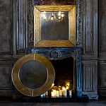 Зеркало квадратное в фактурной раме Pattern варинант исполнения - 3 | Loft Concept в Костроме