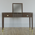 Туалетный стол - Трельяж Elsa Dreams Walnut 120 см варинант исполнения - 5 | Loft Concept в Костроме