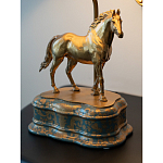 Настольная лампа из фарфора Лошадь Frodi варинант исполнения - 3 | Loft Concept в Костроме