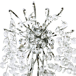 Бра с хрустальными подвесками на металлических ветках Fairytree Light Silver Wall Lamp варинант исполнения - 3 | Loft Concept в Костроме