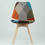 Стул с обивкой в стиле пэчворк Arvika варинант исполнения - 3 | Loft Concept в Костроме