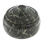 Сахарница из натурального камня Змеевик Stone Sugar Bowls варинант исполнения - 8 | Loft Concept в Костроме