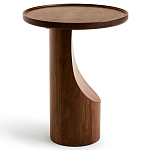 Приставной столик из массива дерева Walnut варинант исполнения - 2 | Loft Concept в Костроме