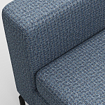 Мебельная ткань Шенилл голубой цвет 142 см T4-49 варинант исполнения - 7 | Loft Concept в Костроме