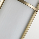 Бра с геометрическим каркасом и матовым белым цилиндрическим плафоном Feiss варинант исполнения - 4 | Loft Concept в Костроме