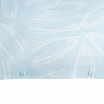 Постельное белье голубого цвета из перкаля с принтом 200х220 см Aurora Allure варинант исполнения - 4 | Loft Concept в Костроме