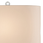 Настольная лампа разноцветная с овальным тканевым абажуром Abstraction варинант исполнения - 2 | Loft Concept в Костроме