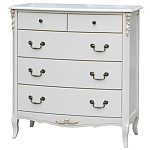 Высокий деревянный комод в стиле прованс Montmartre Provence Chest of Drawers варинант исполнения - 2 | Loft Concept в Костроме