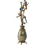 Бронзовый подсвечник Птичий рай Flora варинант исполнения - 3 | Loft Concept в Костроме