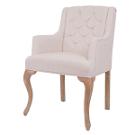 Кресло Mason Classical Armchair beige flax варинант исполнения - 3 | Loft Concept в Костроме