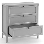 Комод с 3-мя ящиками серый Silva Grey Chest of Drawers варинант исполнения - 3 | Loft Concept в Костроме